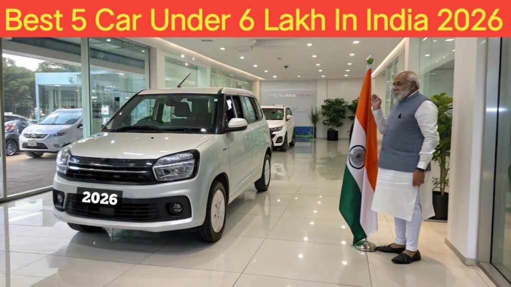 Best Car Under 6 Lakh in India 2026